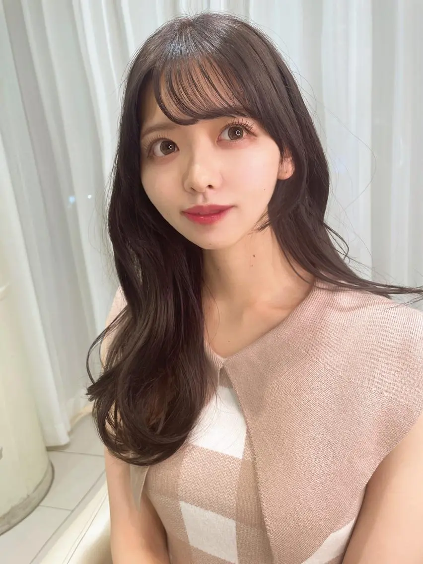 ロング カット ヘアカラー トリートメント ♡大人カワイイ hair♡徳井はやとのヘアスタイル
