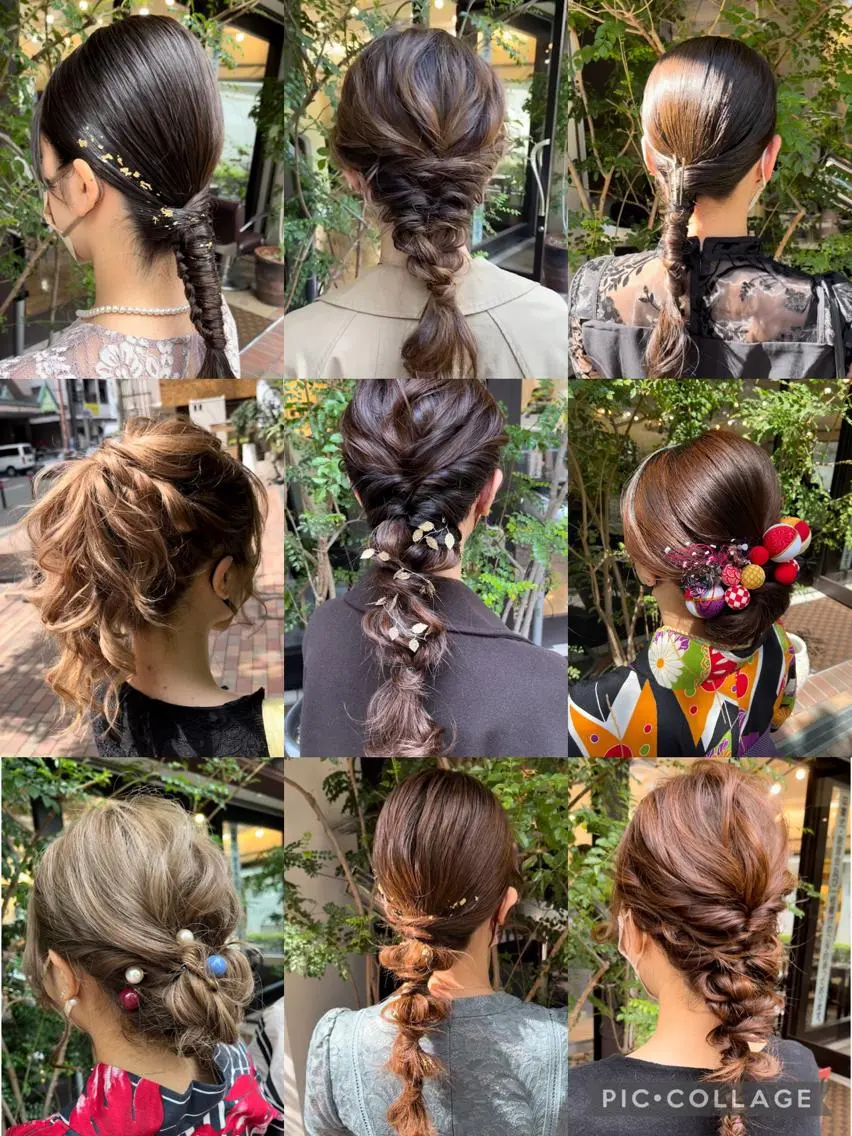 セミロング 早稲田 千尋のヘアスタイル
