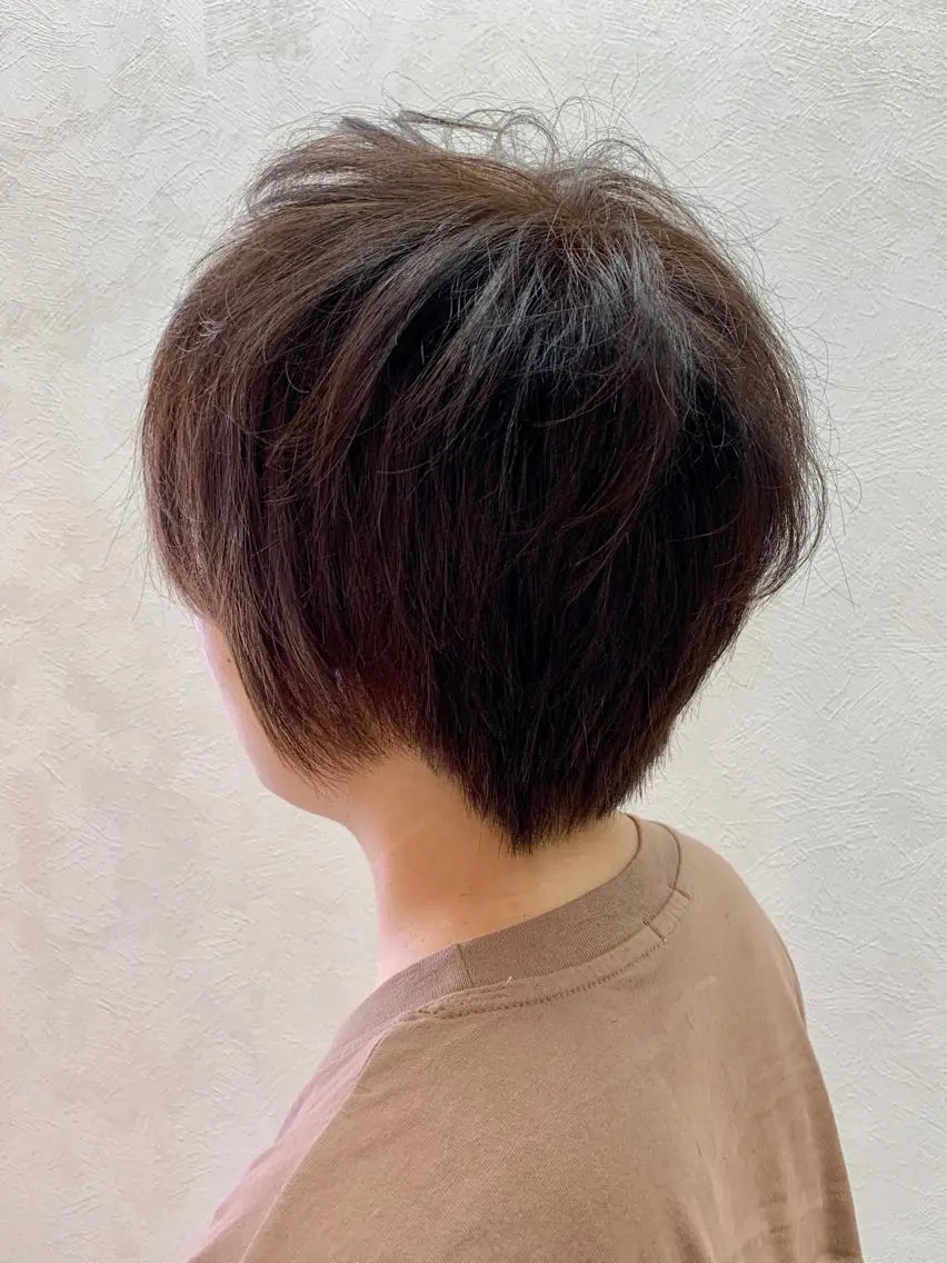 ショート 加藤 産休につき8月末までのヘアスタイル