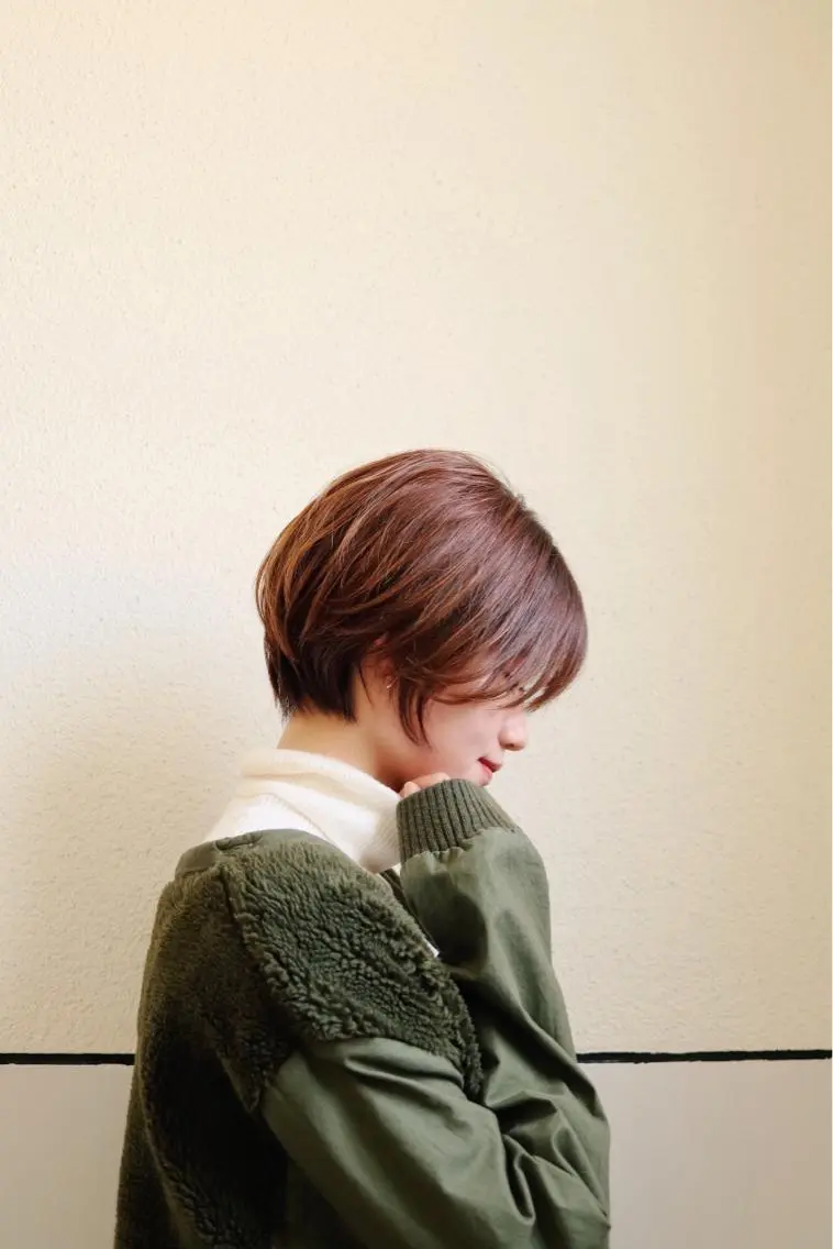ショート ショートヘア 小顔カット カット トリートメント ヘアセット 古賀 侑磨のヘアスタイル