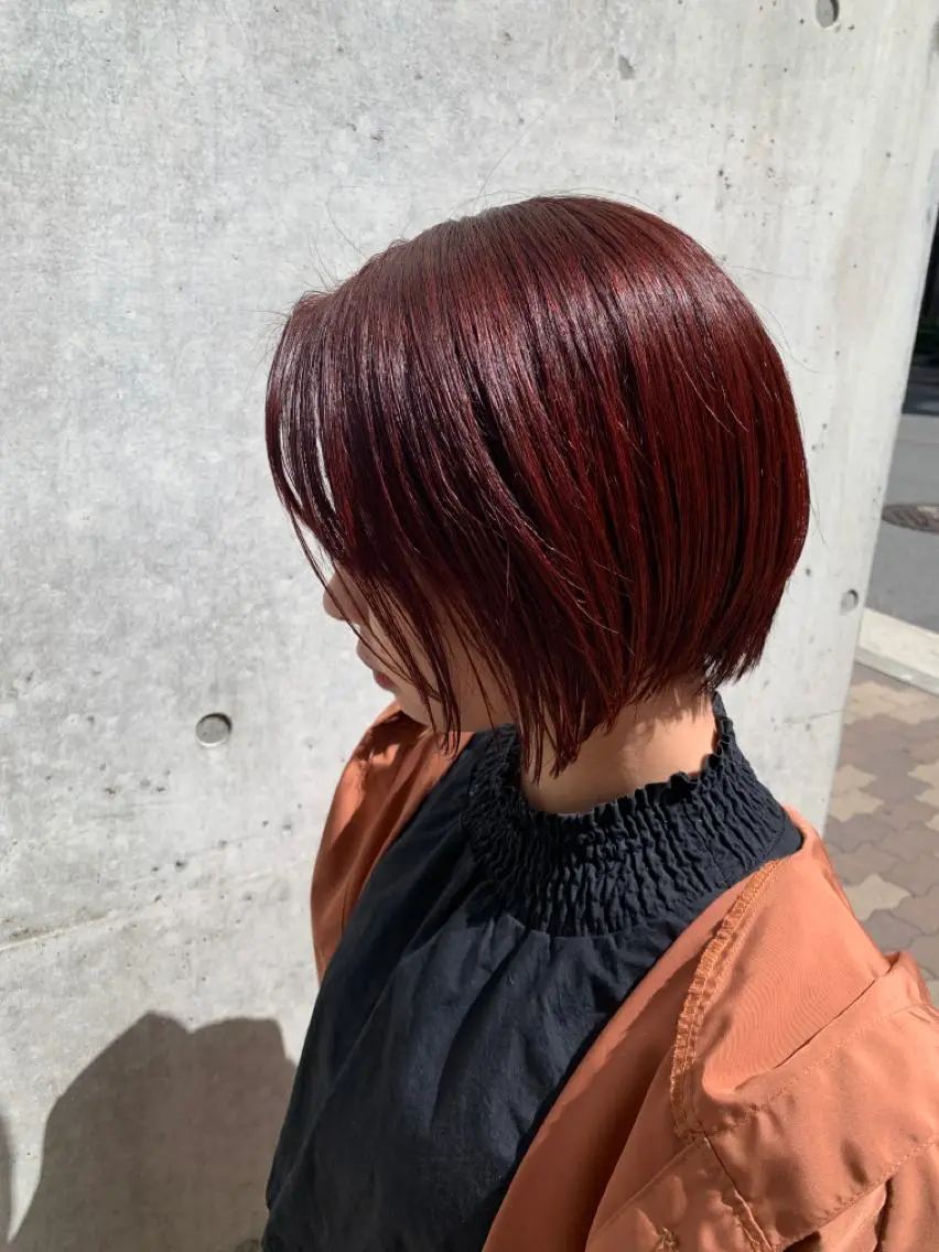 ショート カラー ヘアアレンジ メンズ キッズ ショートボブ メンズバレイヤージュ メンズブリーチ メンズハイライト メンズハイトーン ravens代表 ヒロムのヘアスタイル