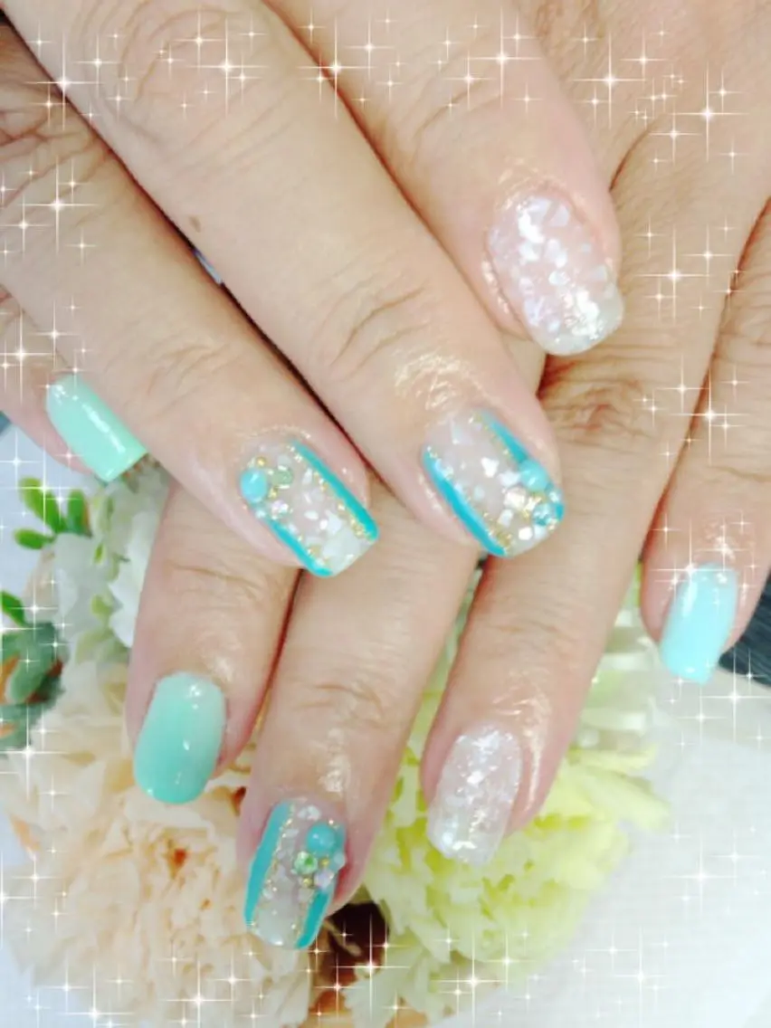 ネイル アートネイル ベテランネイル cnc nailのネイルデザイン