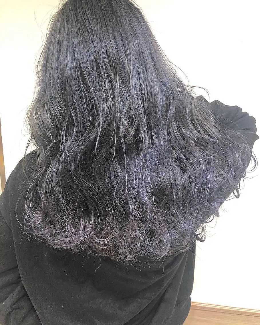 セミロング カラー 店長 小池アキトのヘアスタイル