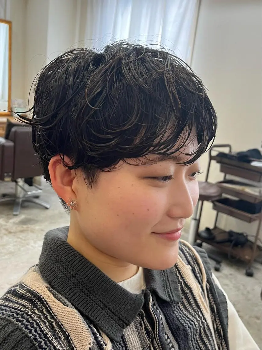 ショート カット パーマ ショートスタイル /tomo.のヘアスタイル