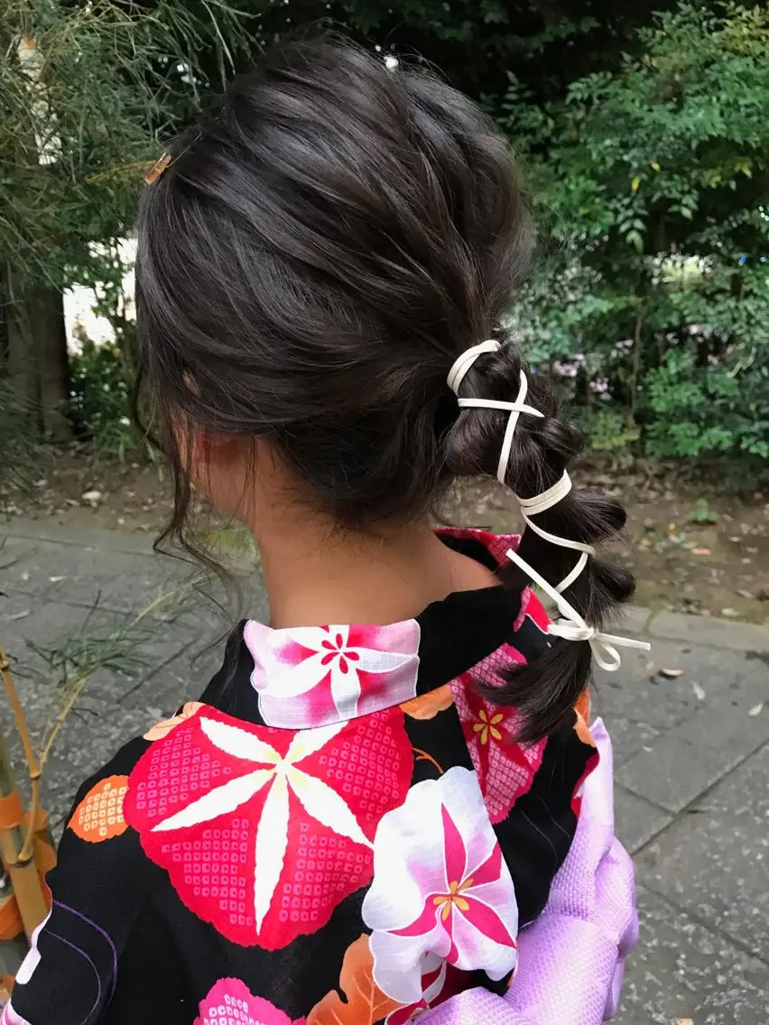 セミロング Luuna hair loungeのヘアスタイル