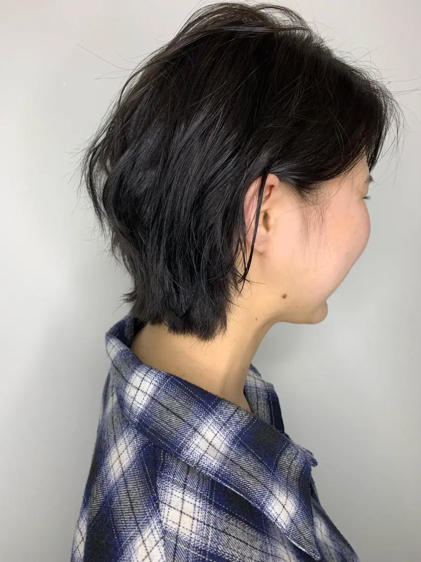 ショート レイヤーカット ショートヘア yoshi （髙橋）のヘアスタイル