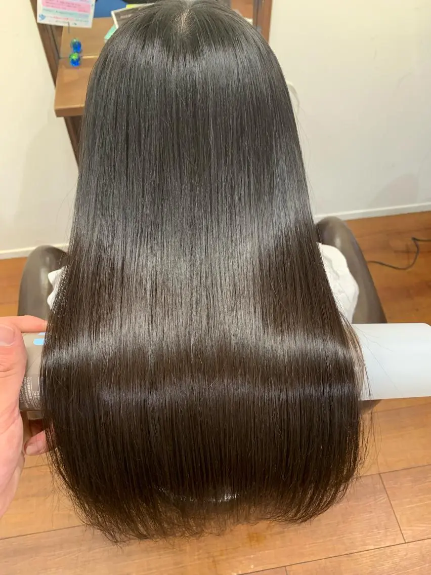 セミロング カット ヘアカラー トリートメント ヘッドスパ 髪質改善・美髪 カラー特化☆中嶋健人のヘアスタイル