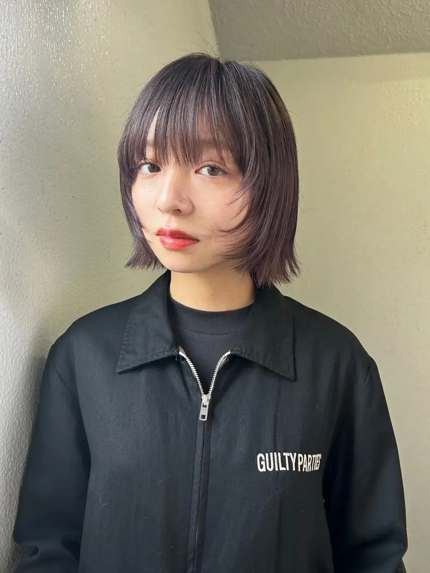 ショート カラー カット ヘアカラー トリートメント 🌼U24 ヘアデザインラボのヘアスタイル