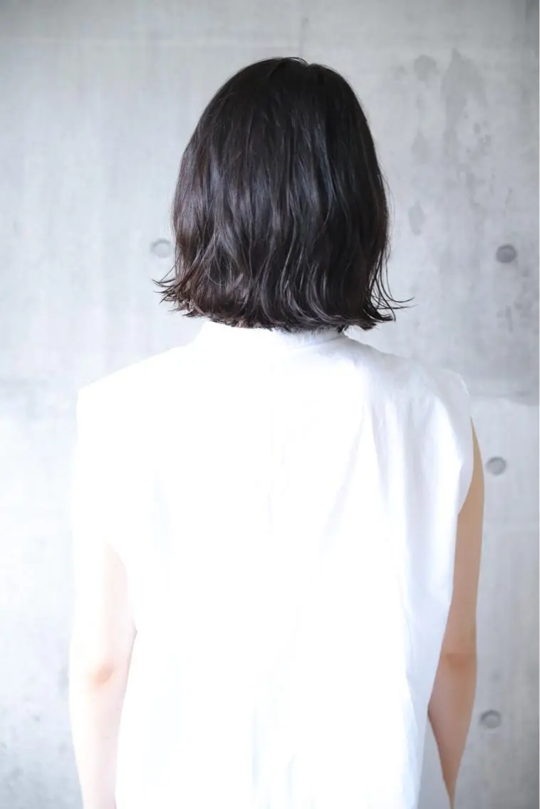 ショート 切りっぱなしボブ ボブ 𓂃megu‪𓂃 森野めぐみのヘアスタイル