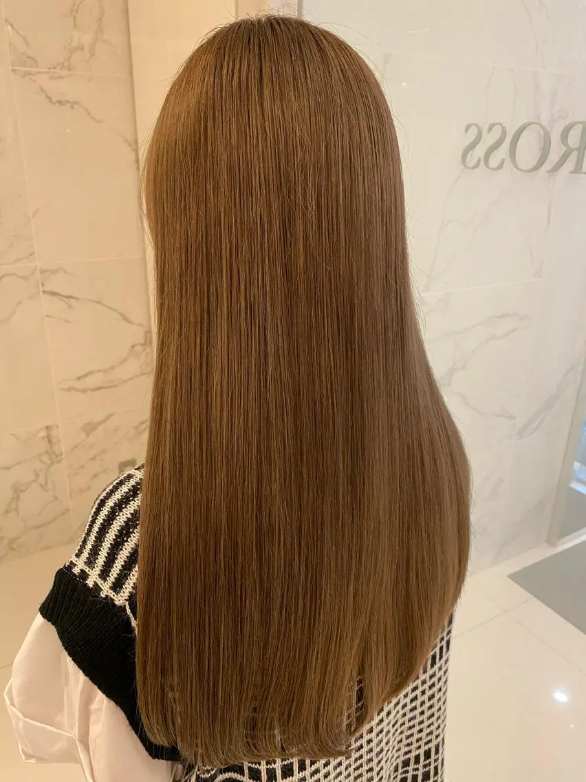 ロング 髪質改善 トリートメント AVANCE emiのヘアスタイル