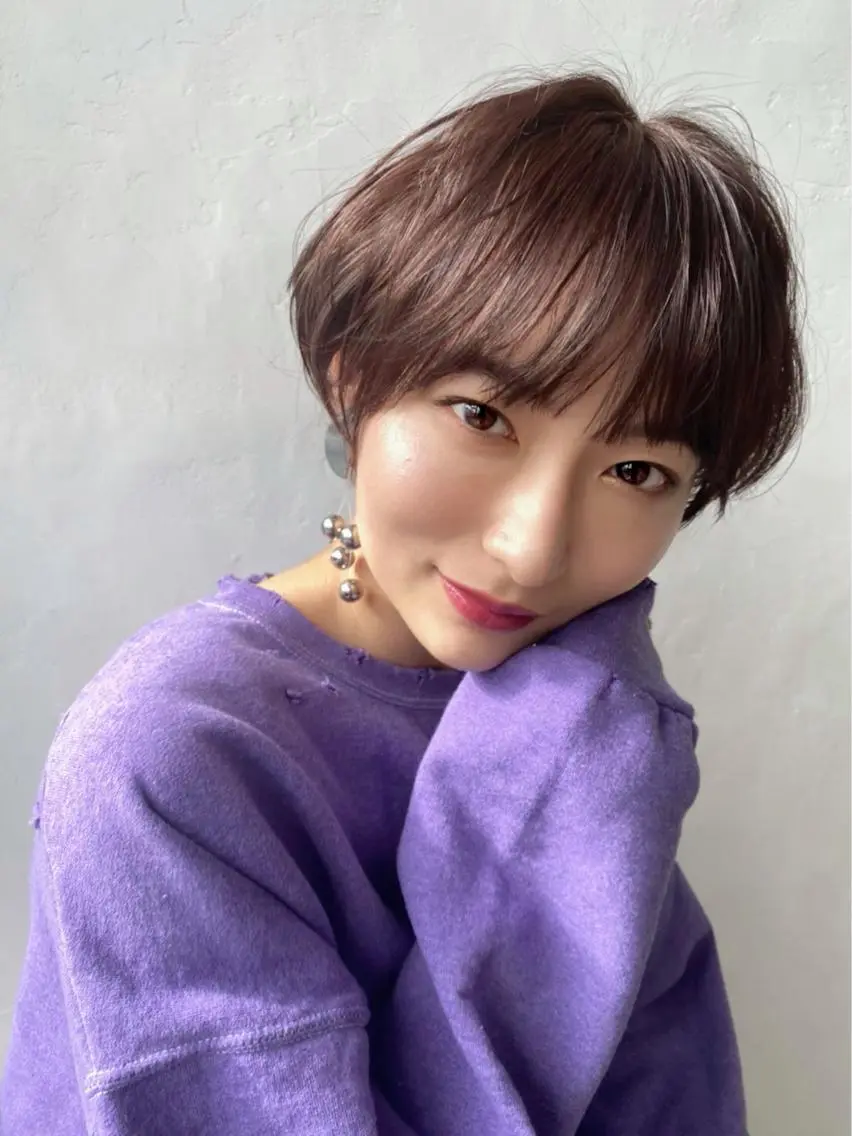ショート カラー パーマ MASANA 🎱ディレクターのヘアスタイル