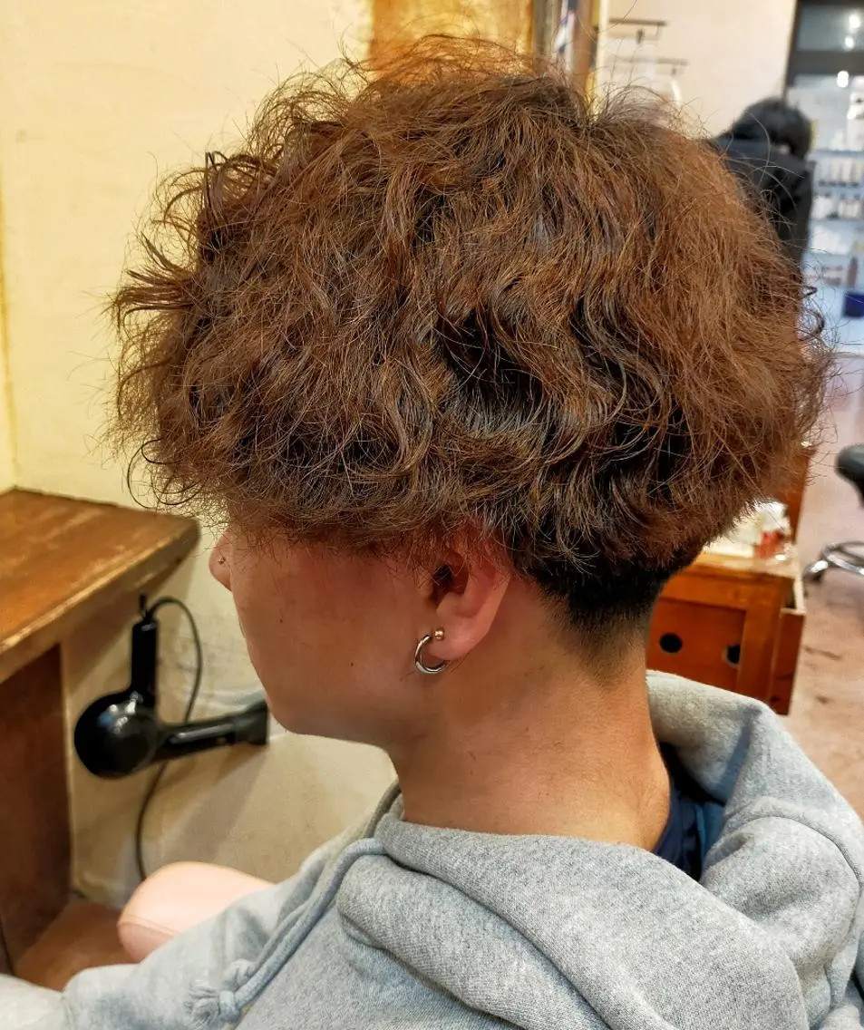 メンズ パーマ カット パーマ メンズヘア大得意! づめちゃん(橋爪)のヘアスタイル
