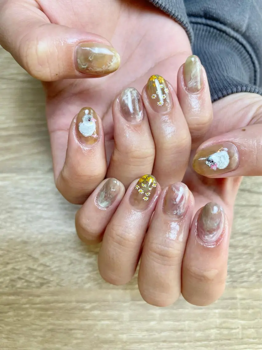 ネイル ハンドネイル 岩山 直子のネイルデザイン