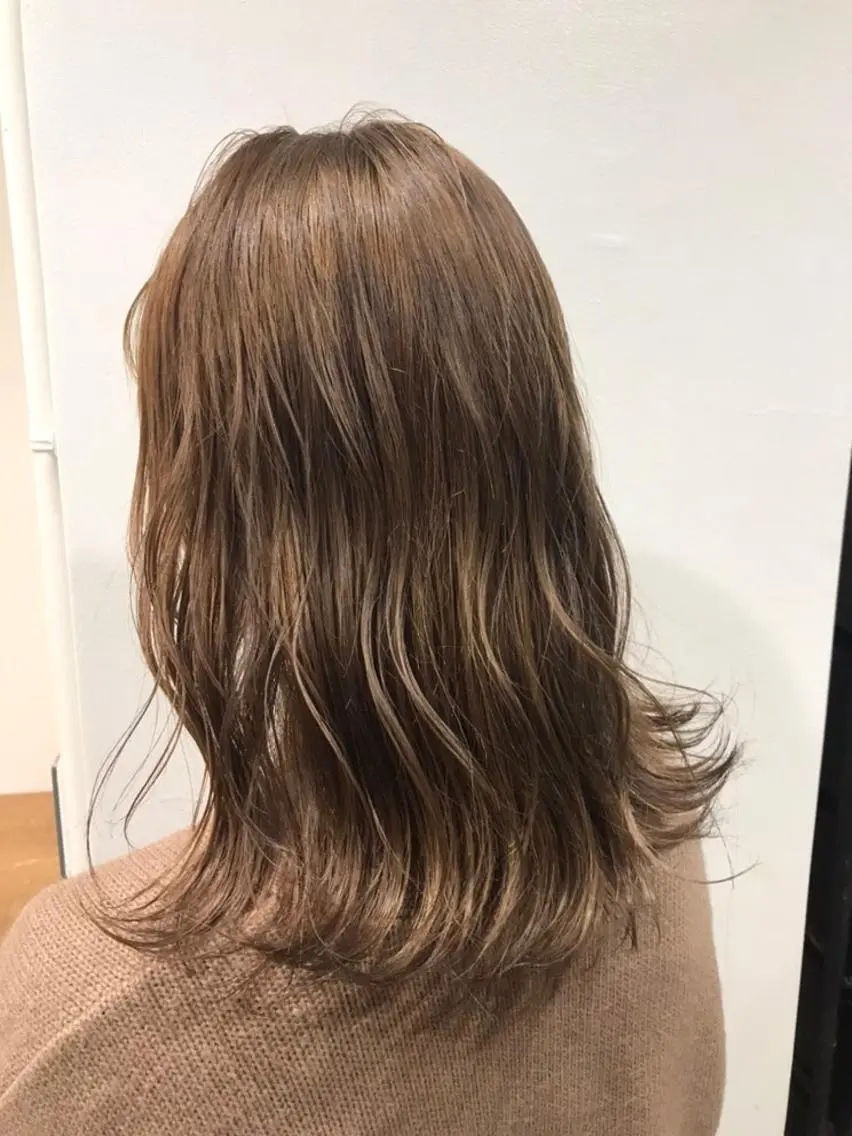 ロング ヘアカラー トリートメント ヘッドスパ ヘアセット 大宮/山口 竣也のヘアスタイル