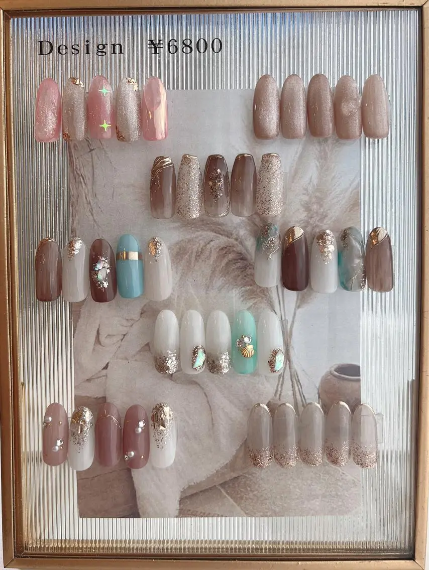 ネイル フットネイル 韓国ネイル ハンドネイル nail salon Lauleaのネイルデザイン