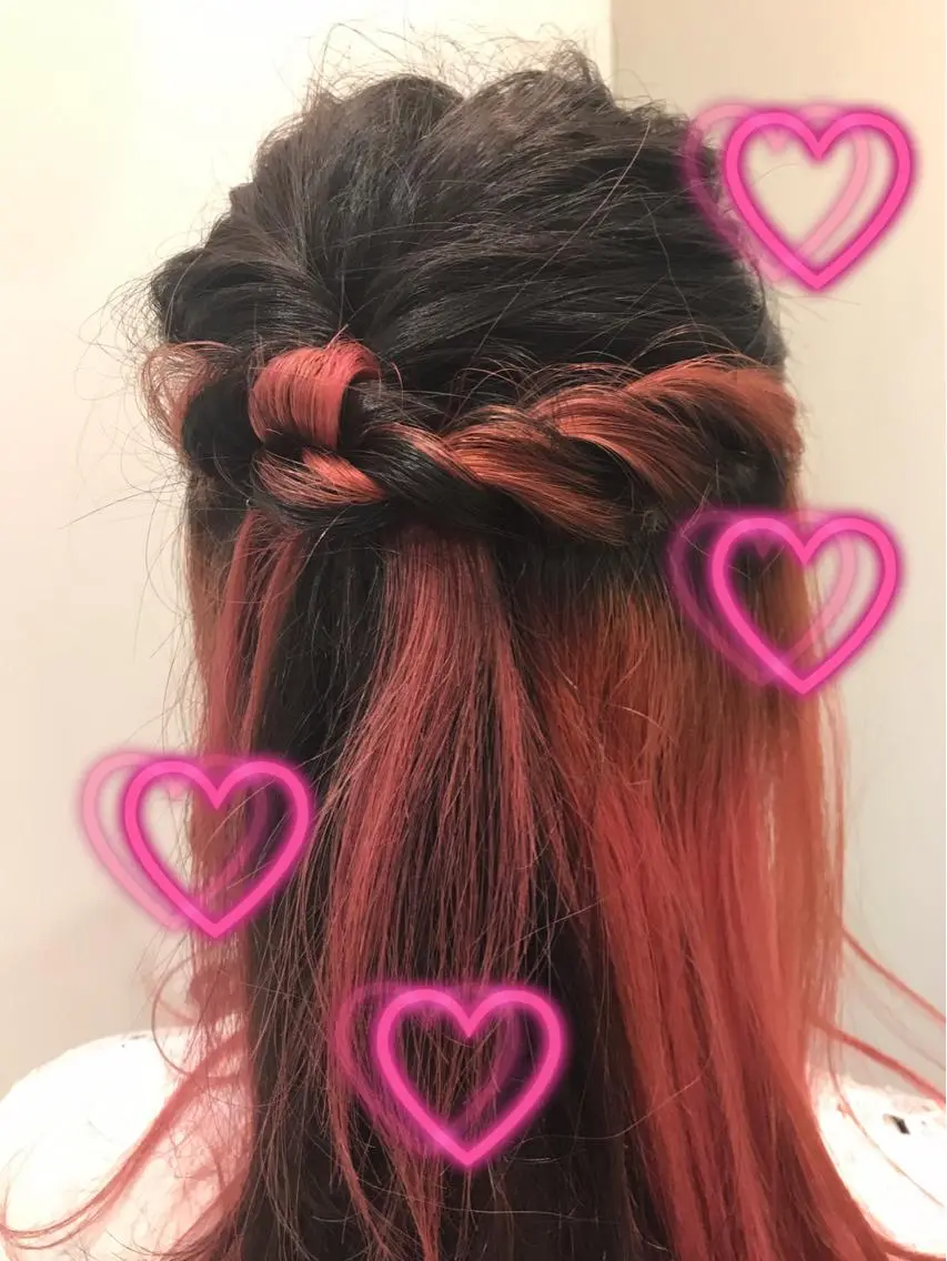 カラー インナーカラー ピンクカラー 新宿駅近♡個室 ♡関口三都季🌜のヘアスタイル