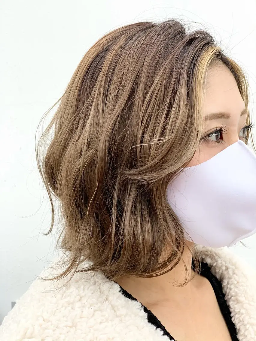 ショート ミストバング 齋藤 紗矢香のヘアスタイル