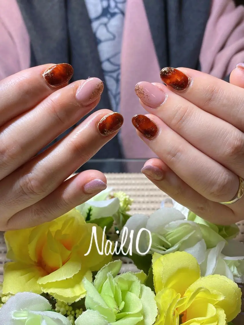 ネイル シンプルネイル ハンドネイル Nail10 Kakoのネイルデザイン