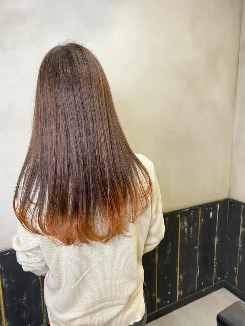 ロング ハイライト カット ヘアカラー トリートメント 綺麗な髪質にしたい方 限定🌈清水 祥のヘアスタイル
