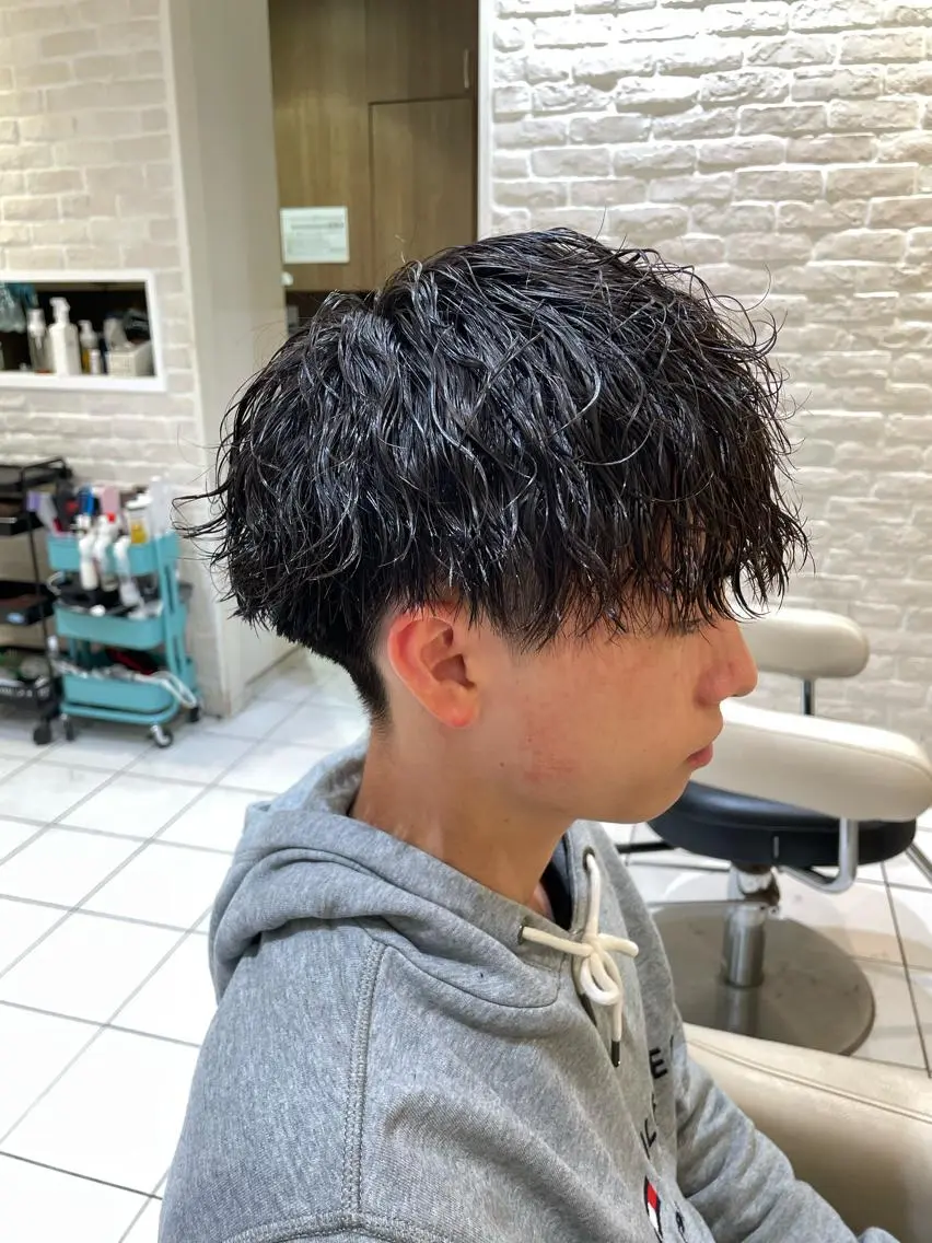 メンズ カット パーマ 悩み解決美容師 Futo✨のヘアスタイル