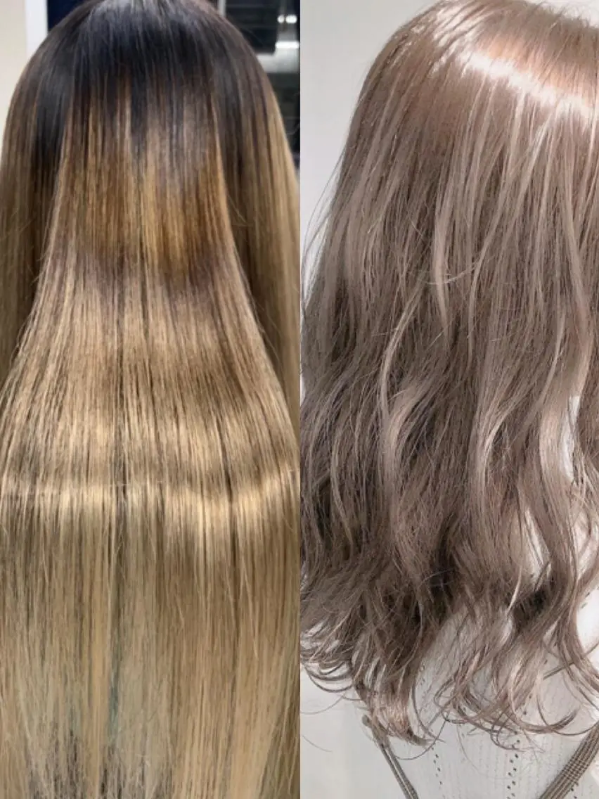 ロング カラー ヘアアレンジ 横浜メンズパーマ🔥 大野賢人のヘアスタイル