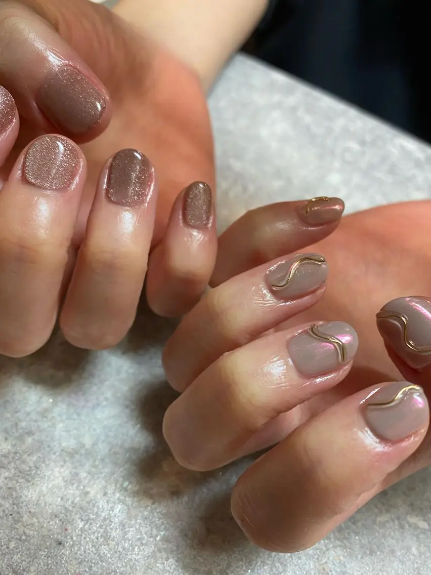 ネイル ハンドネイル 【LINON】 airiのネイルデザイン
