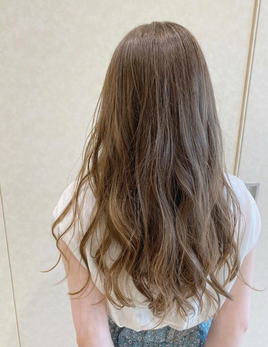 ロング カラー カット ヘアカラー 内藤 裕真  k-twoのヘアスタイル