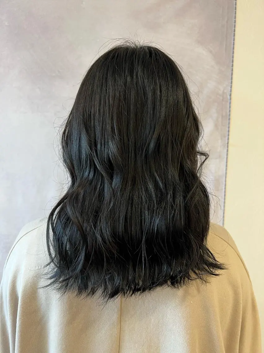 ミディアム カラー 鹿児島美容室 NATSUKIのヘアスタイル