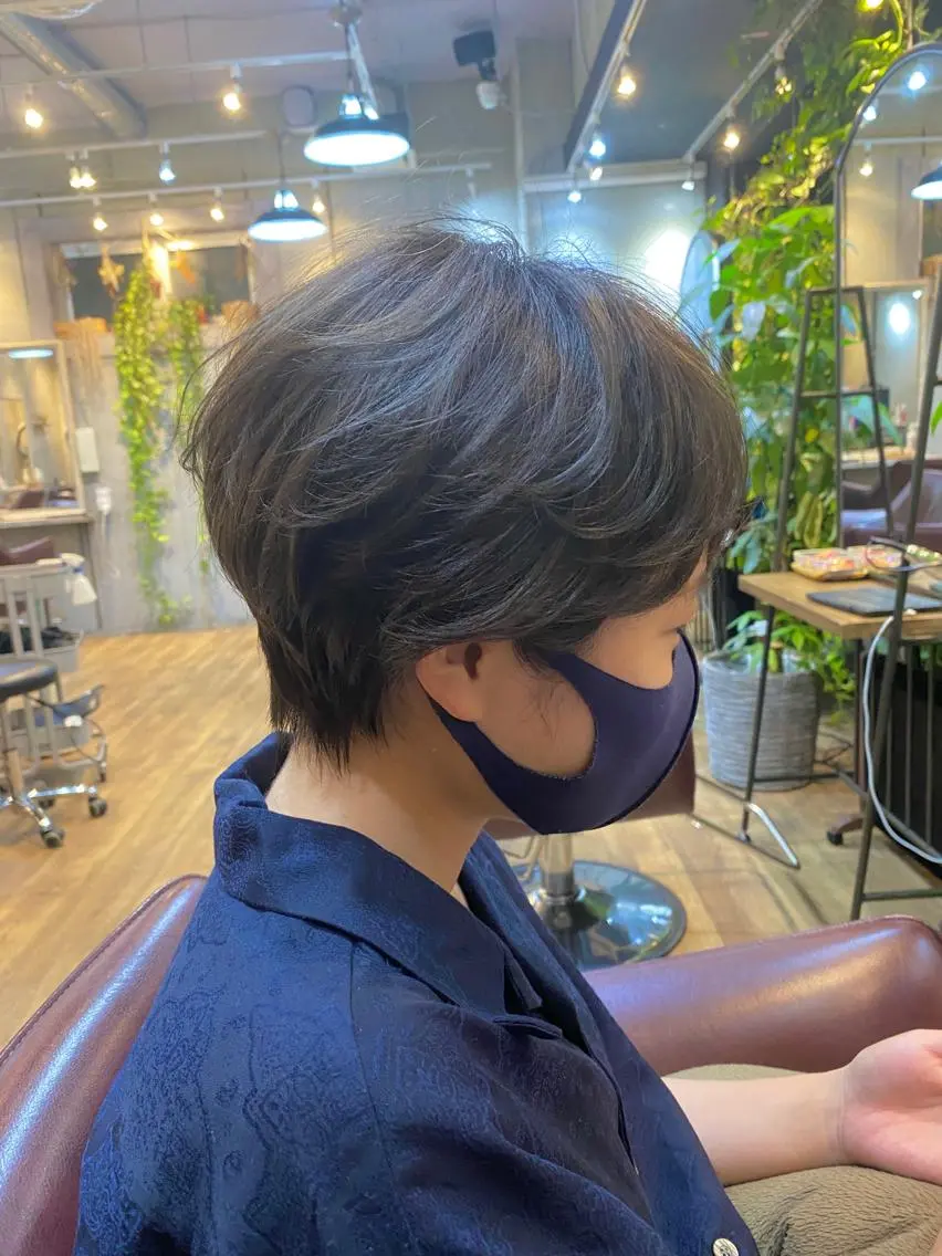 ショート 増山 大起のヘアスタイル
