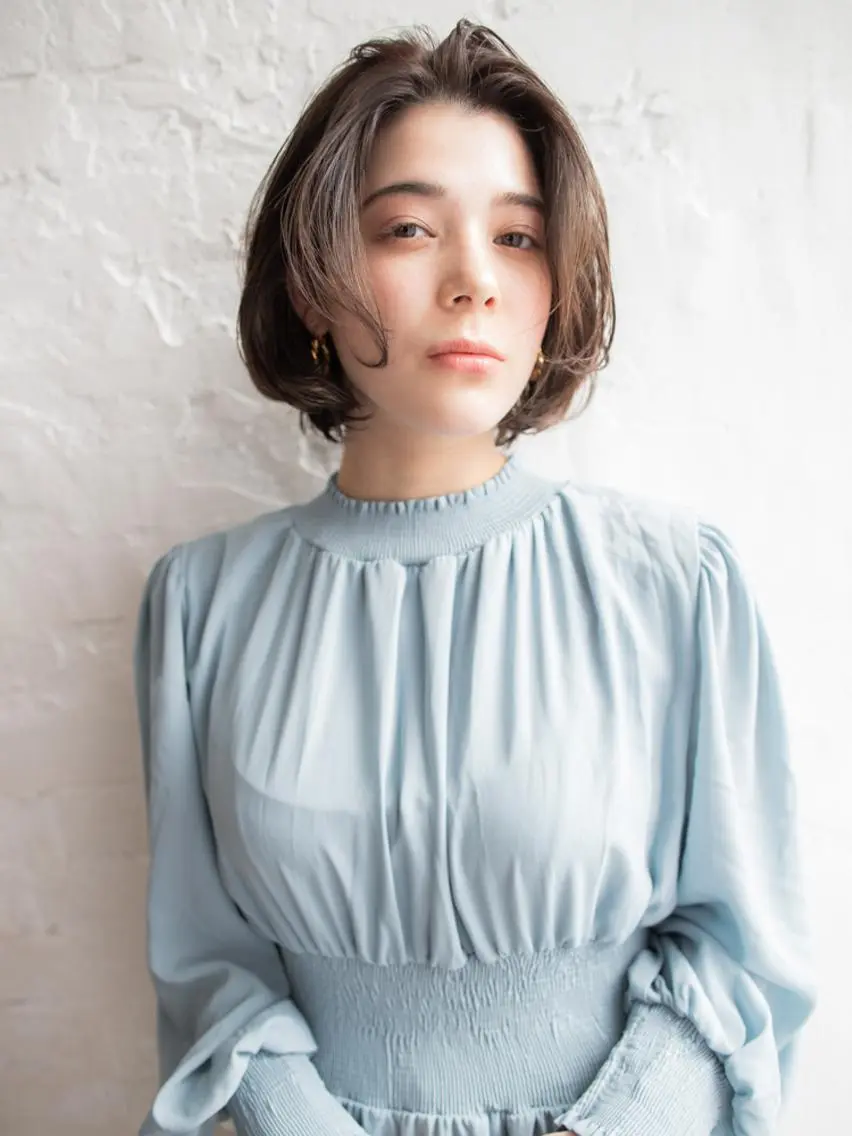 ショート カラー ヘアアレンジ ボブ ヘアカラー 北九州美容室 🕊️わかな✂︎のヘアスタイル