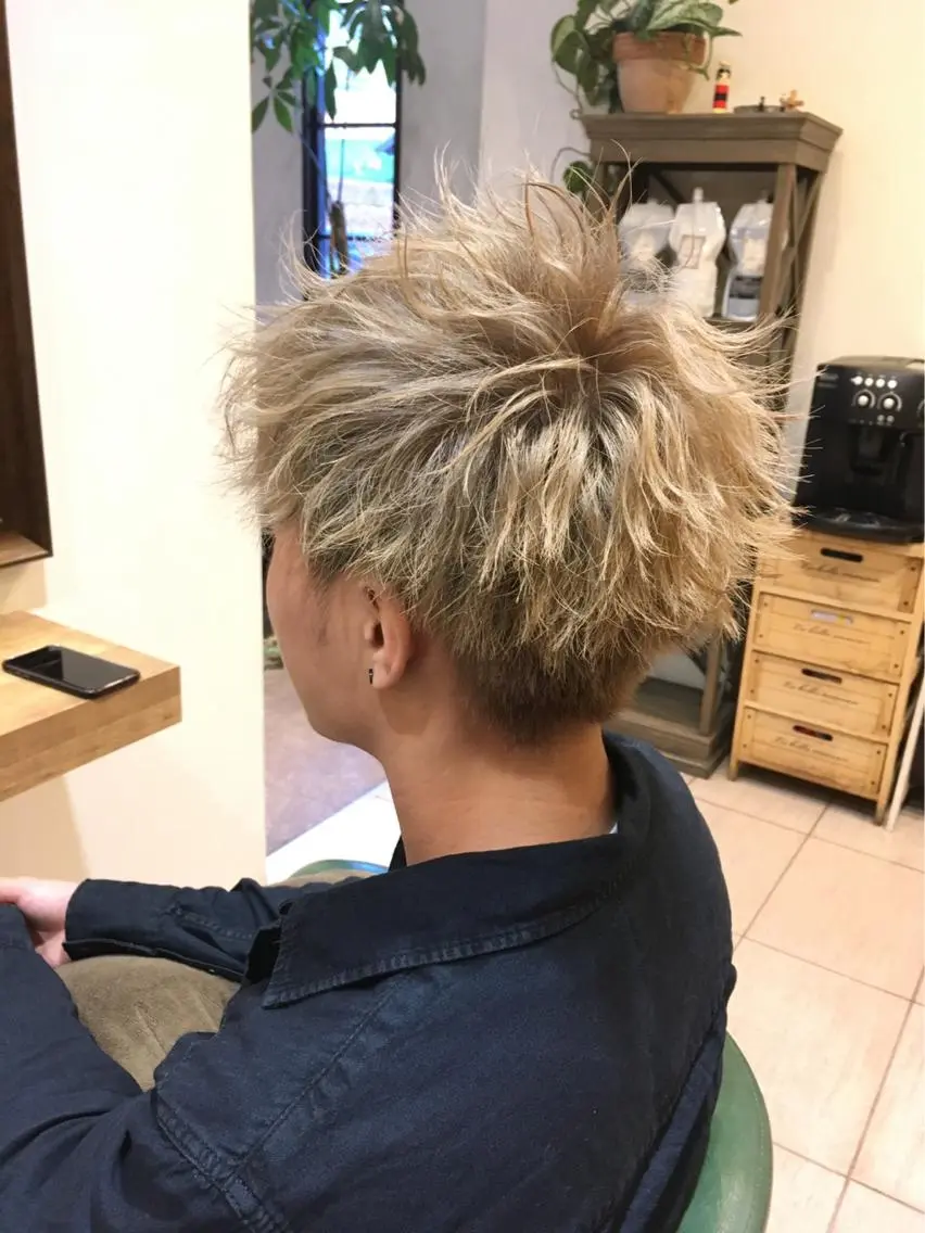 ショート メンズ Birth& Bloom【さあや】のヘアスタイル