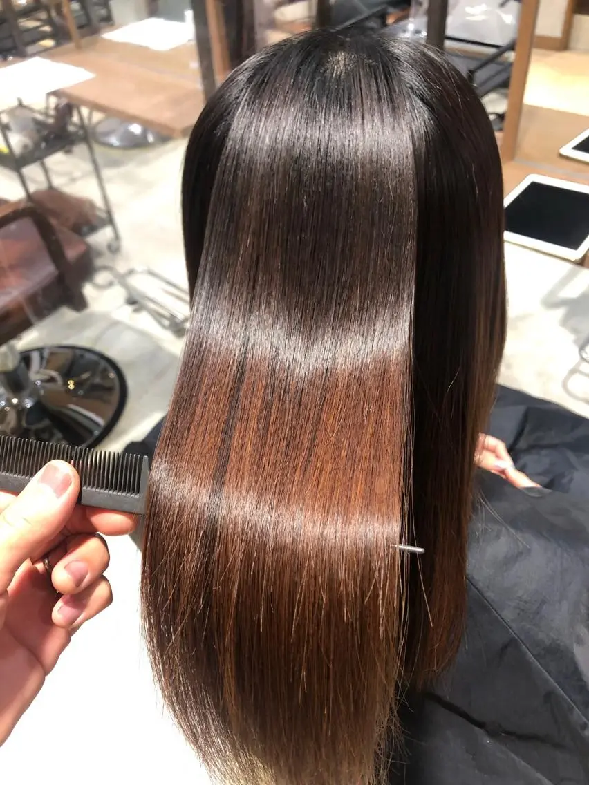 ロング ✨髪質改善縮毛矯正✨ よしはら かずきのヘアスタイル