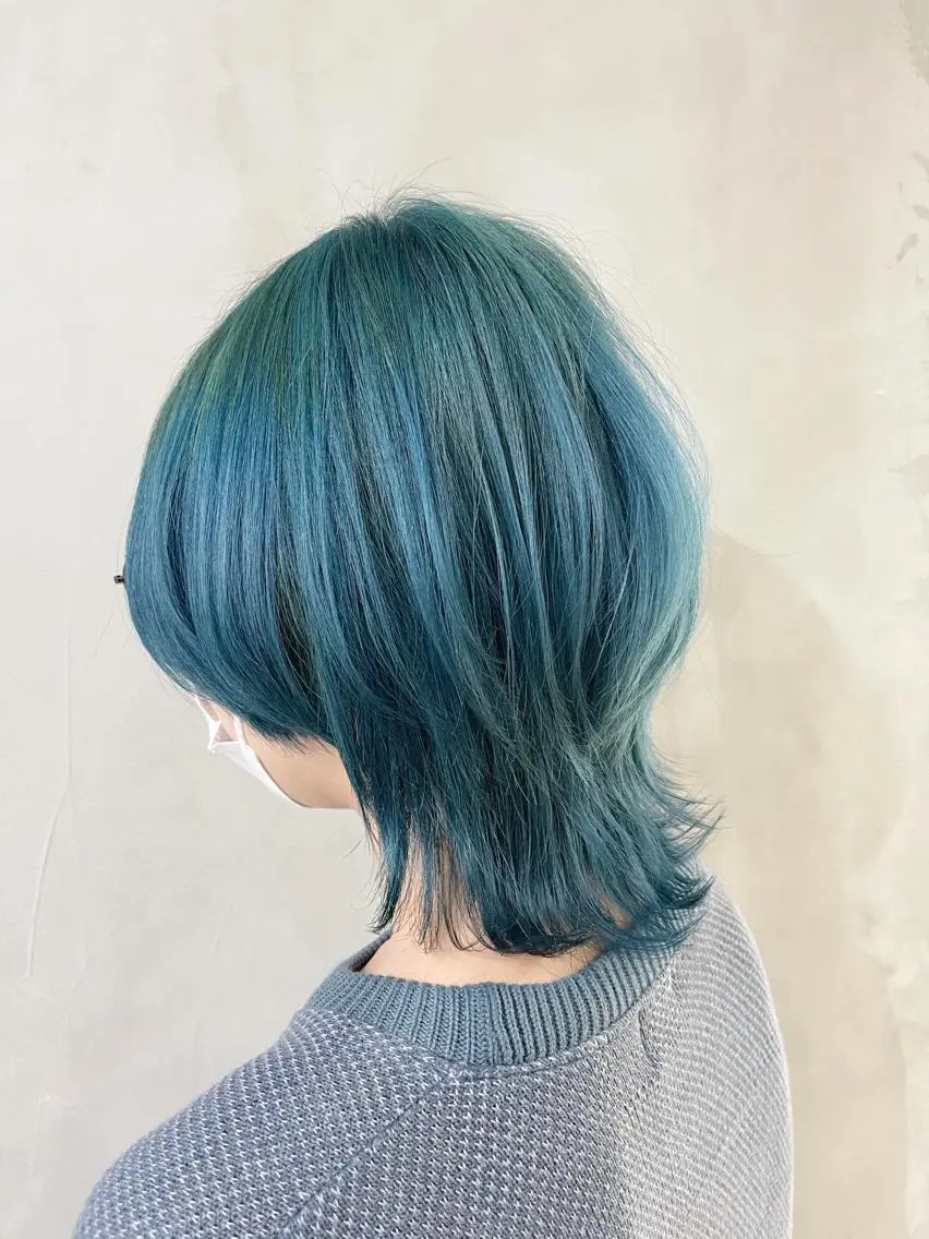 ショート カラー ハッシュカット/ハイ トーン/HIROKIのヘアスタイル
