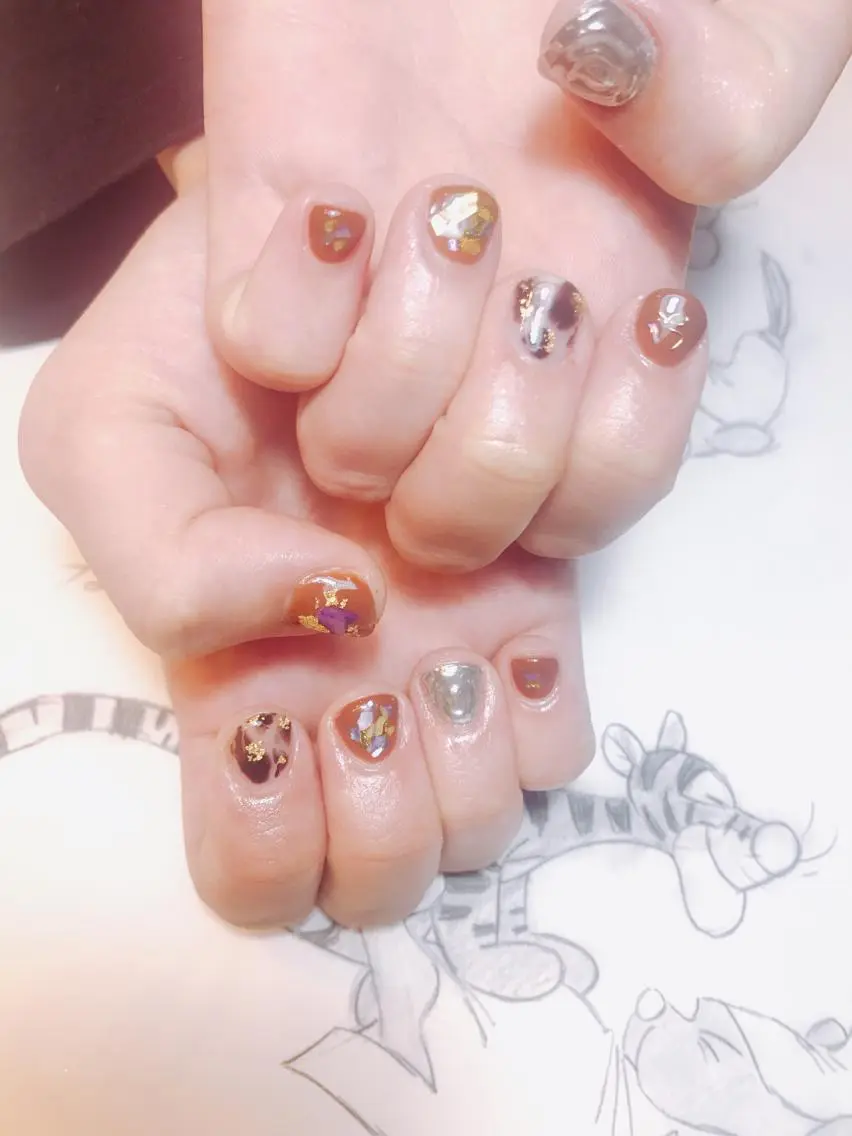 ネイル ニュアンスネイル owlnail /持込みデザイン専門のネイルデザイン