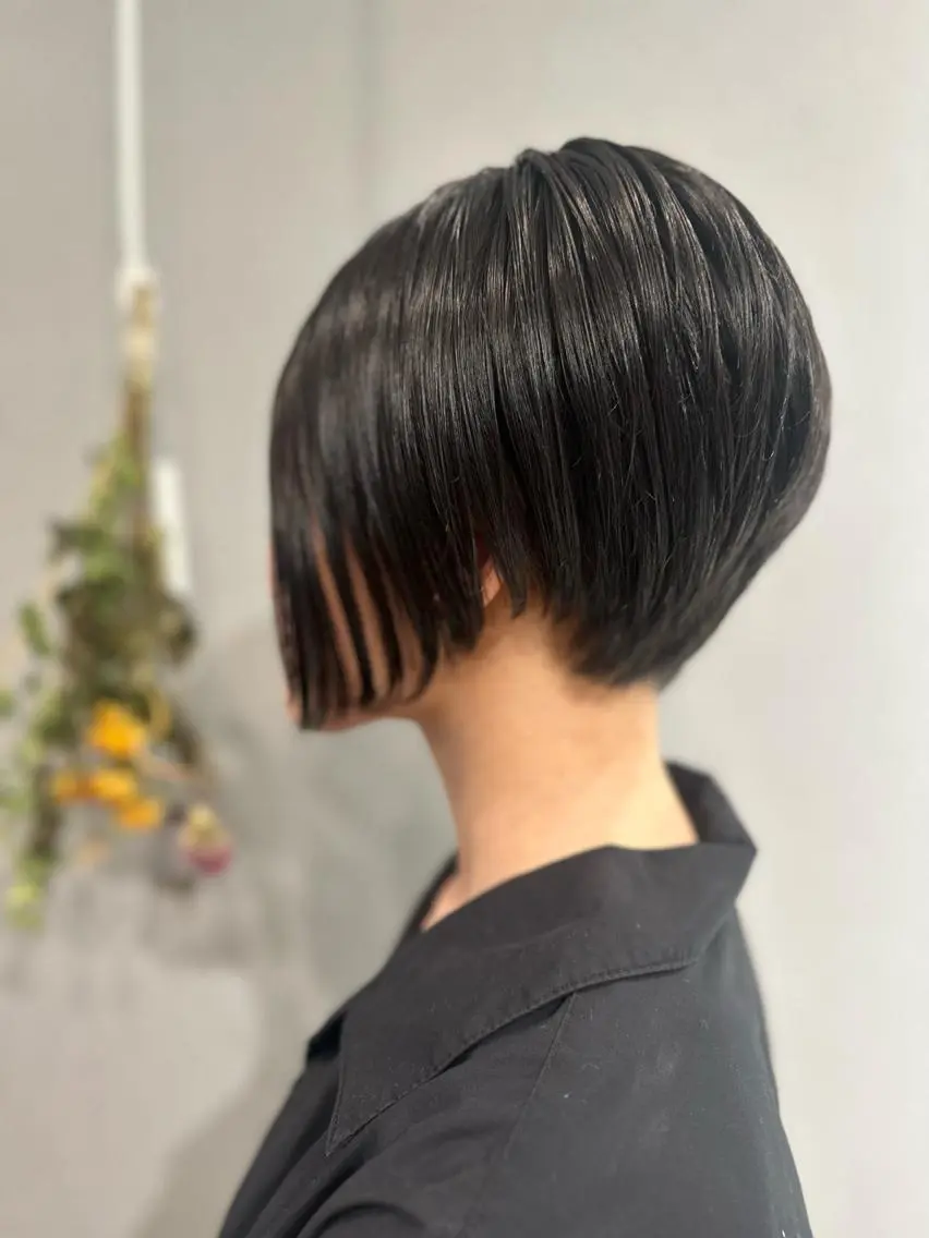 ショート ハンサムショート ショートヘア カット K Harukaのヘアスタイル