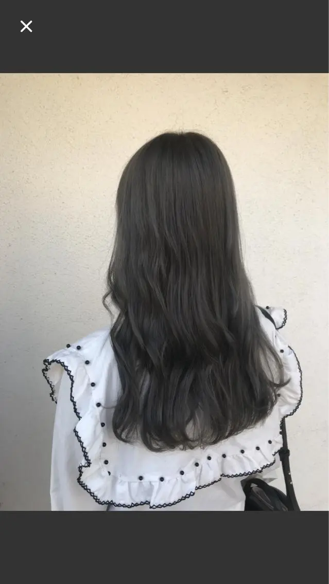 ロング カット ヘアカラー トリートメント ヘッドスパ putri店長 和田鈴采のヘアスタイル