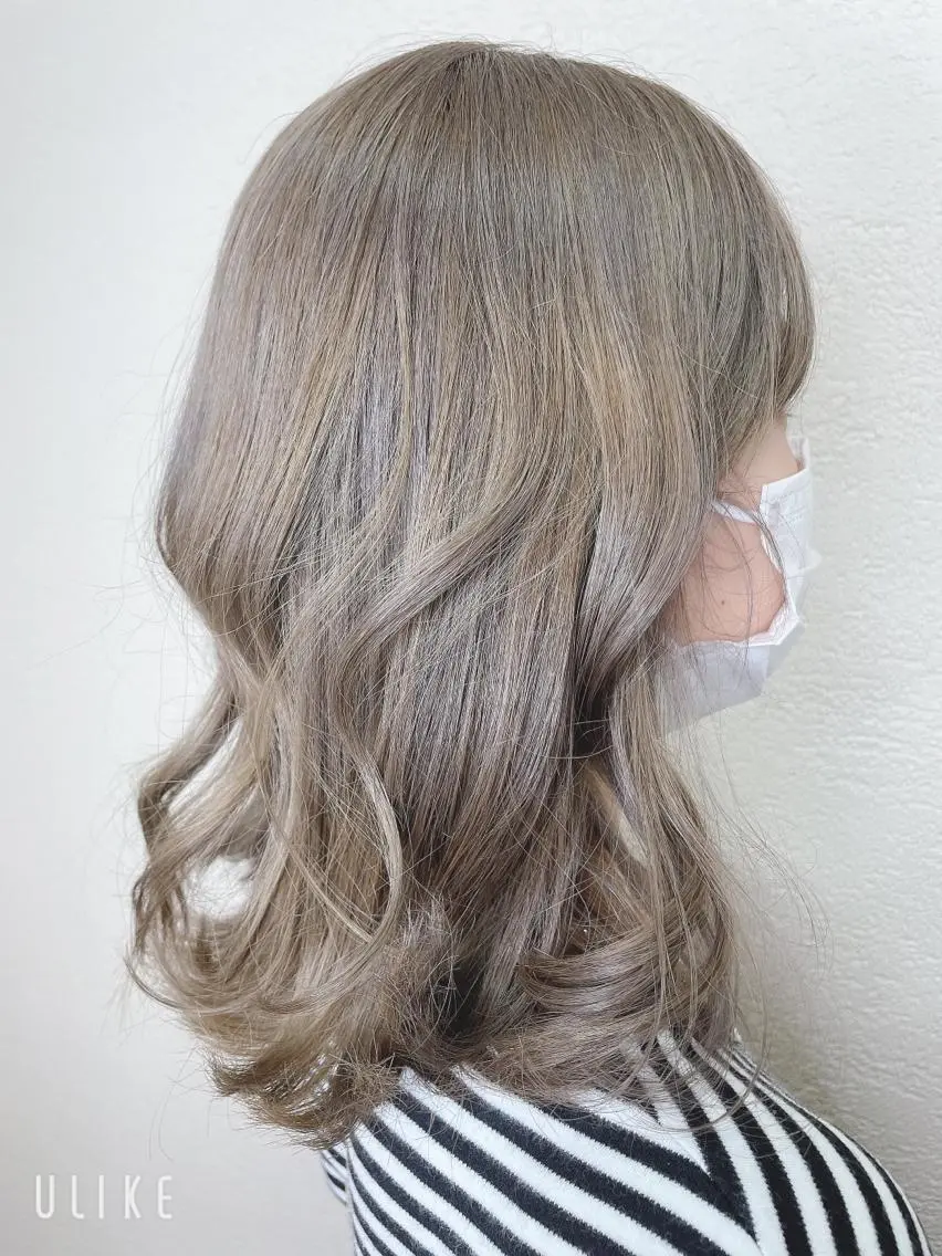 ロング カラー ヘアカラー ❣️モードケイズ塚口 和田一将のヘアスタイル