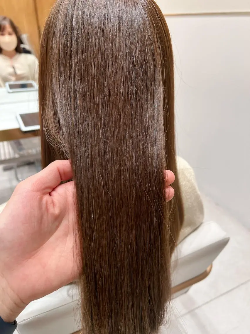 セミロング カット ヘアカラー トリートメント 艶カラー/ NAOKIのヘアスタイル