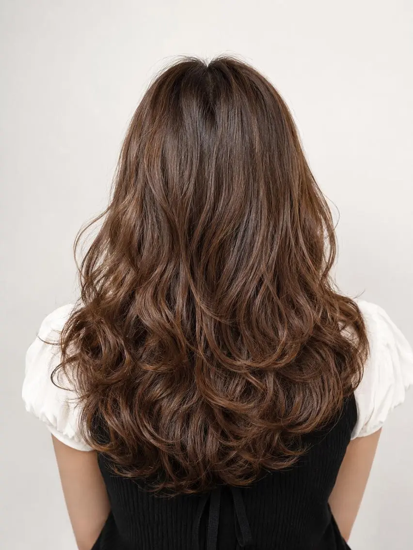 パーマ ロング 鈴木  イタルのヘアスタイル