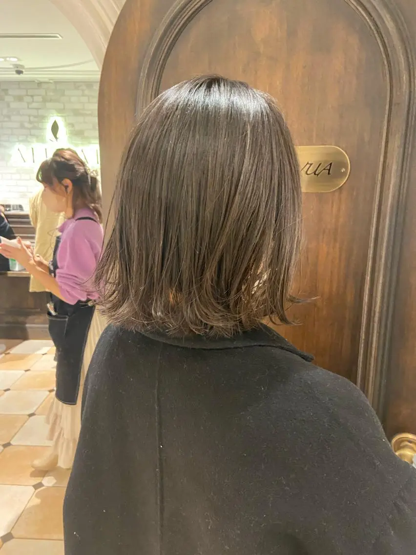 ショート カラー パーマ ヘアアレンジ ベージュカラー ブリーチ 透明感カラー イルミナカラー インナーカラー 🌈小顔似合わせ SHIHO🌈のヘアスタイル