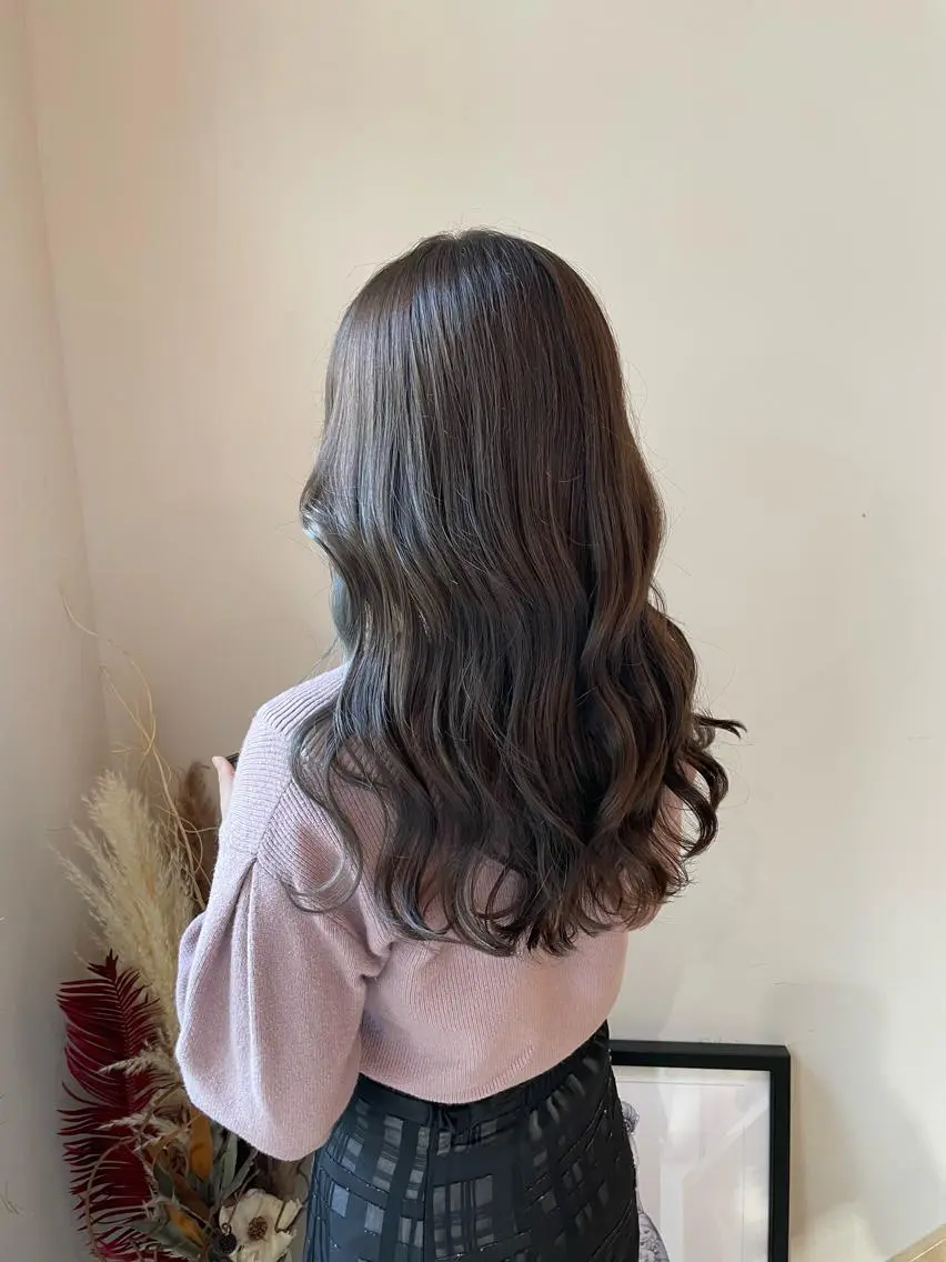 ロング カラー 林 慧悟のヘアスタイル