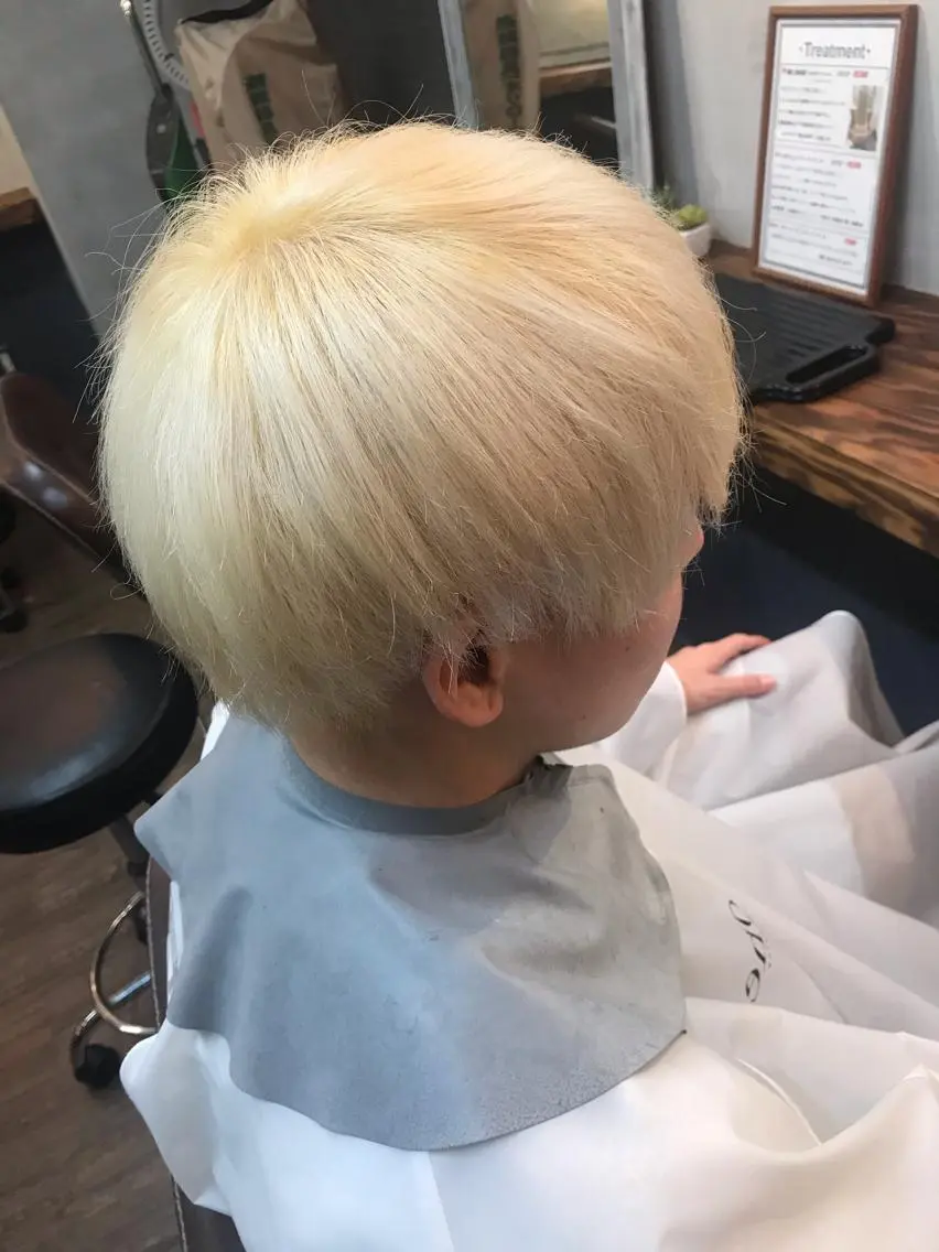 ミディアム カット ヘアカラー トリートメント ヘアセット ✨上村 潤平✨メンズヘア✨のヘアスタイル
