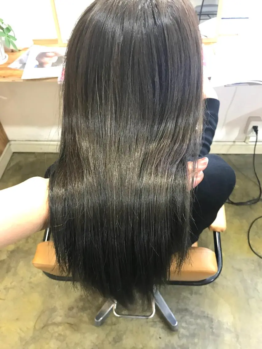 セミロング カラー カット ヘアカラー トリートメント 💎髪質改善💎 デザイナーshinのヘアスタイル