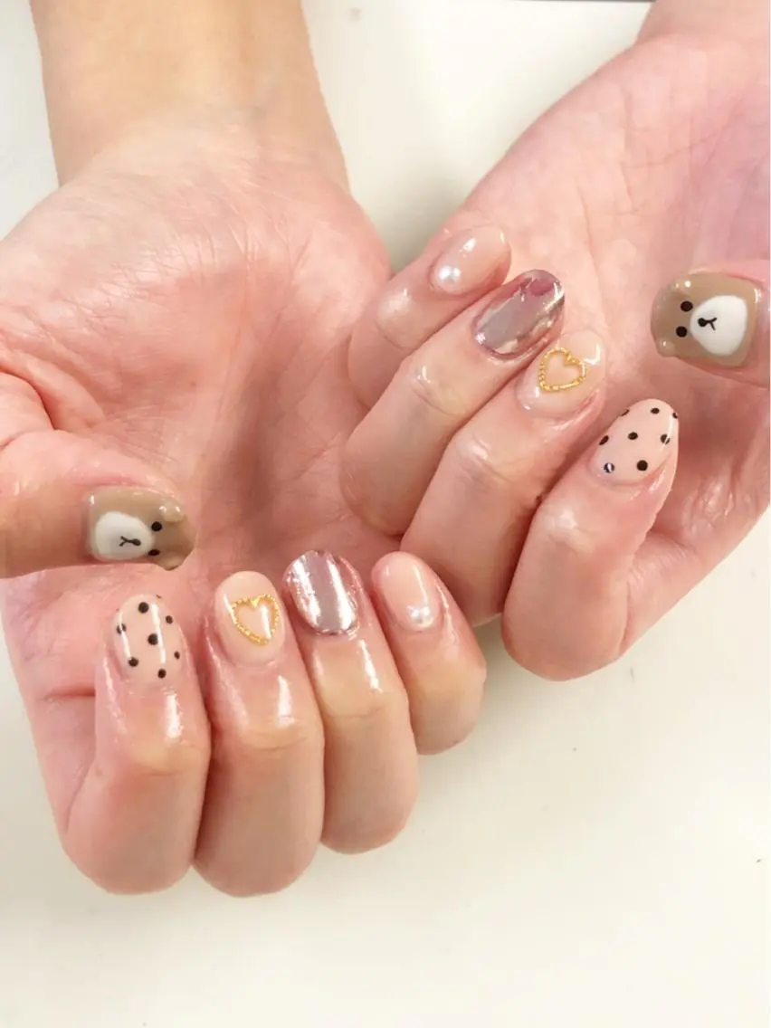 ネイル ジェルネイル KIREIE NAILSのネイルデザイン