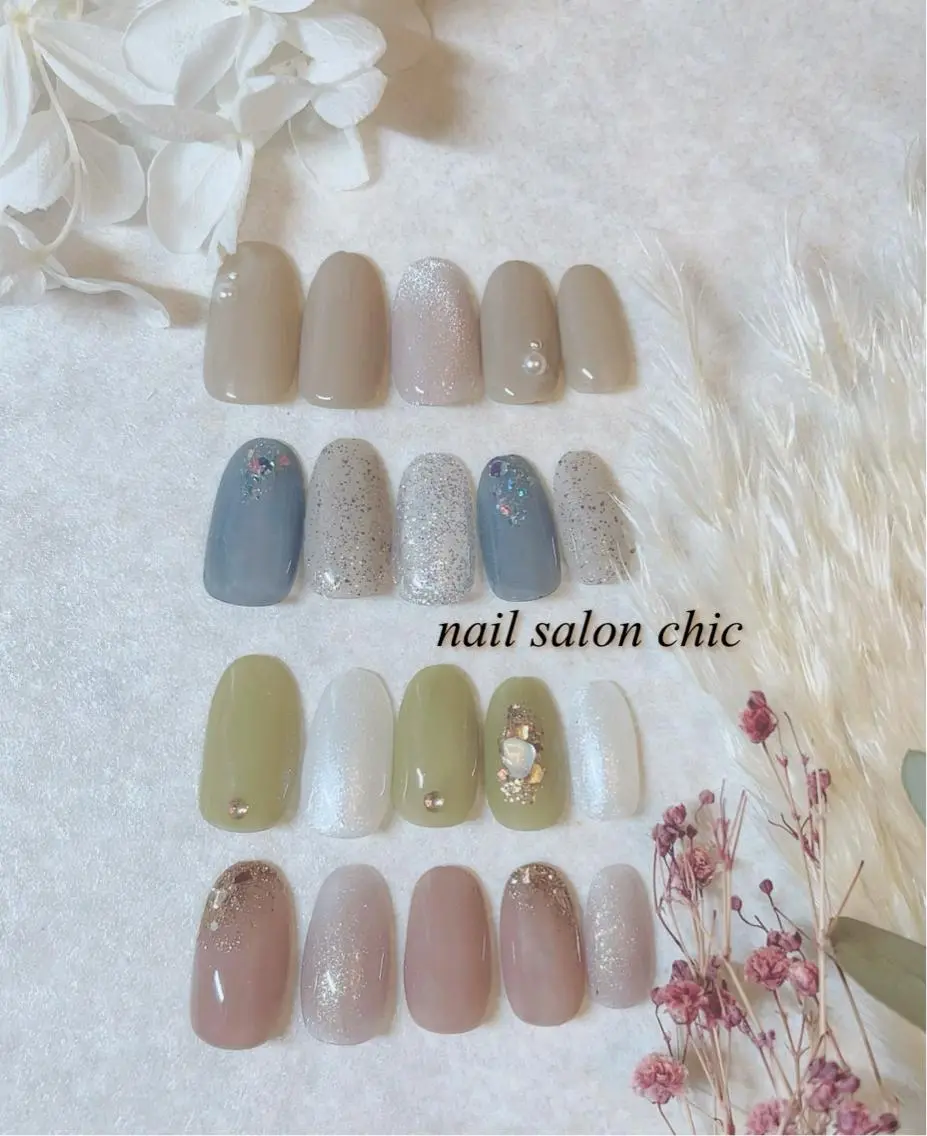ネイル ハンドネイル nail salon chicのネイルデザイン
