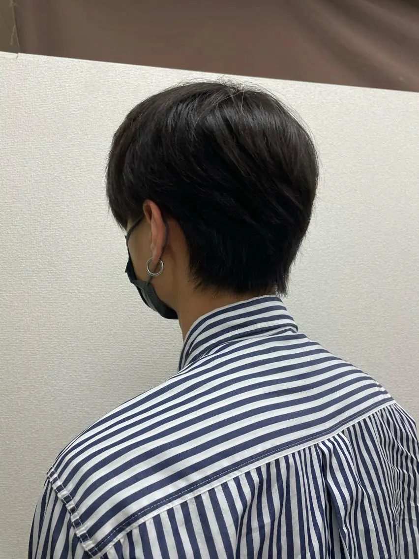 メンズ もりたみかこ 美容師お休み中のヘアスタイル