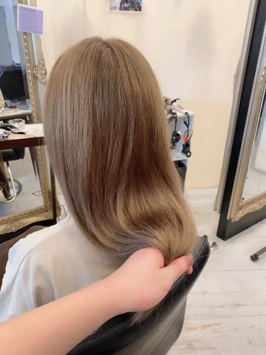 ロング カラー カット ヘアカラー トリートメント 💎JADE GRACE💎のヘアスタイル