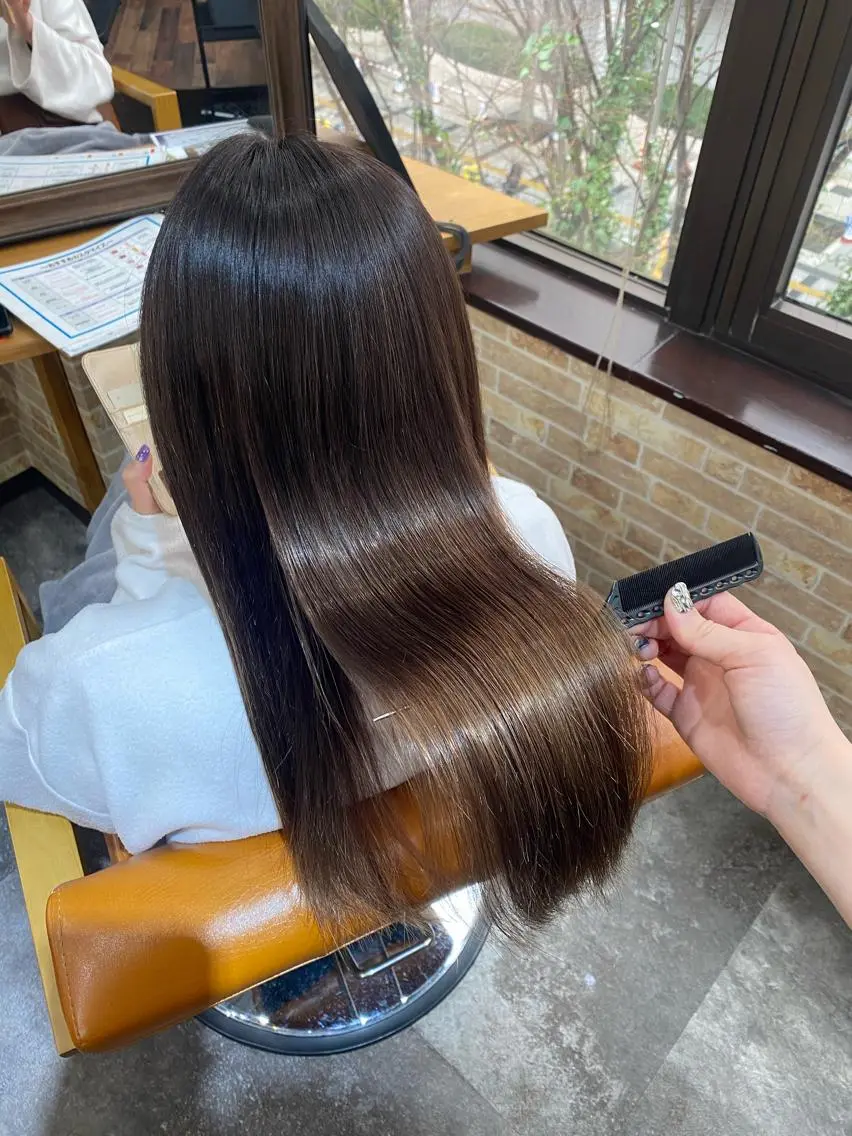 ロング 美髪ヘア 🤍erikaのヘアスタイル