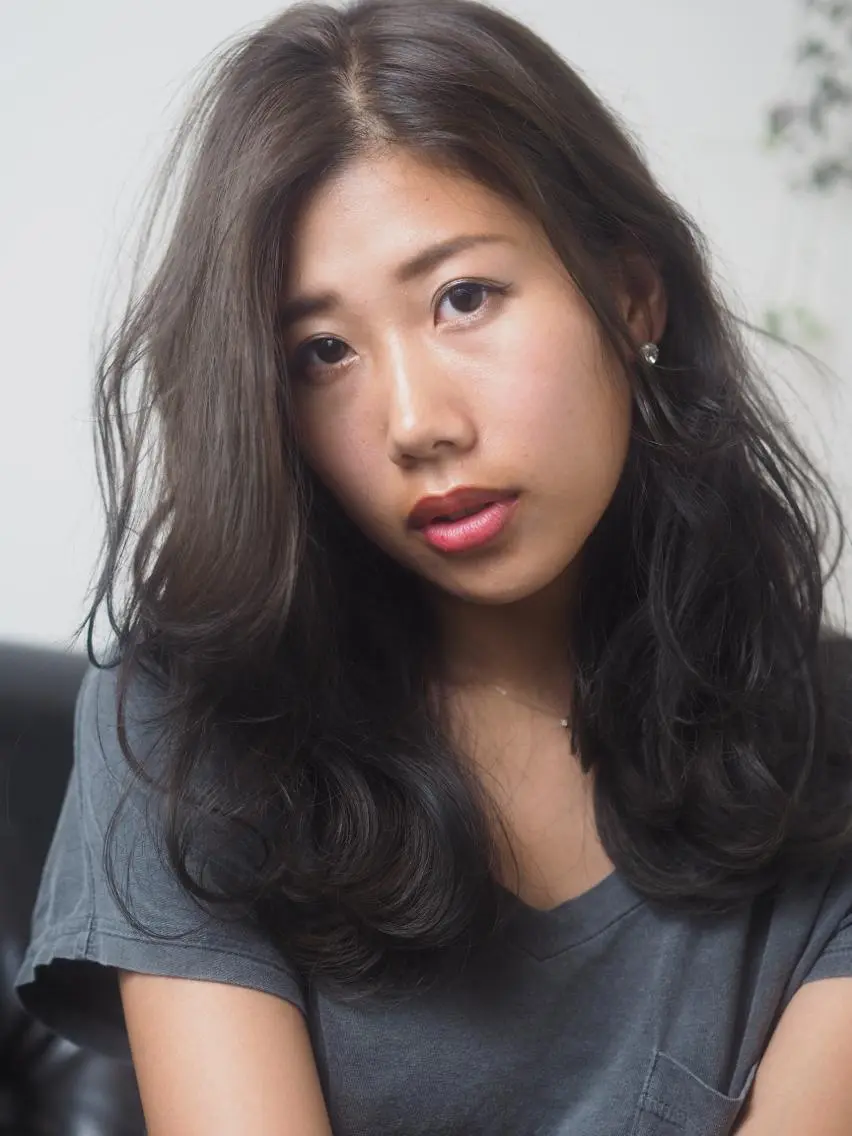 ロング 坂本 直樹のヘアスタイル