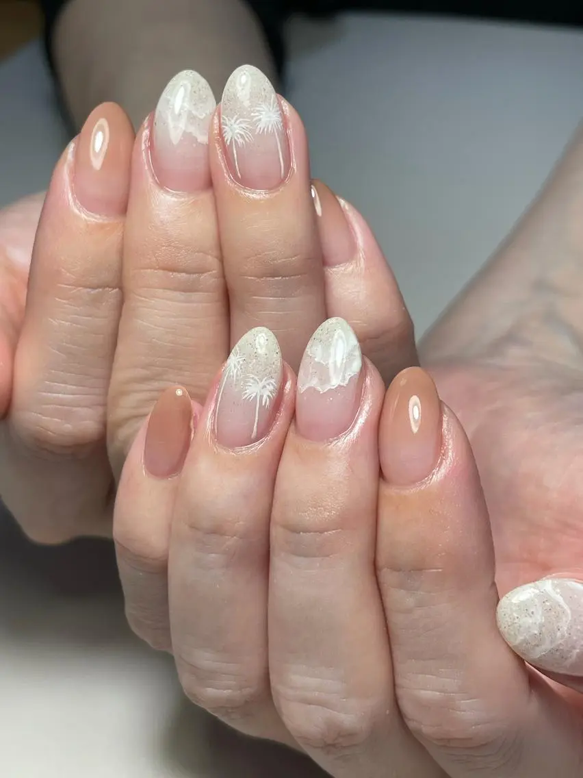 ネイル 夏ネイル ハンドネイル kipinail 川﨑えりかのネイルデザイン